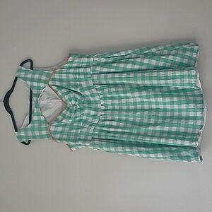 ModCloth Cookout on the Town Mint Green and Peach Dress 3X